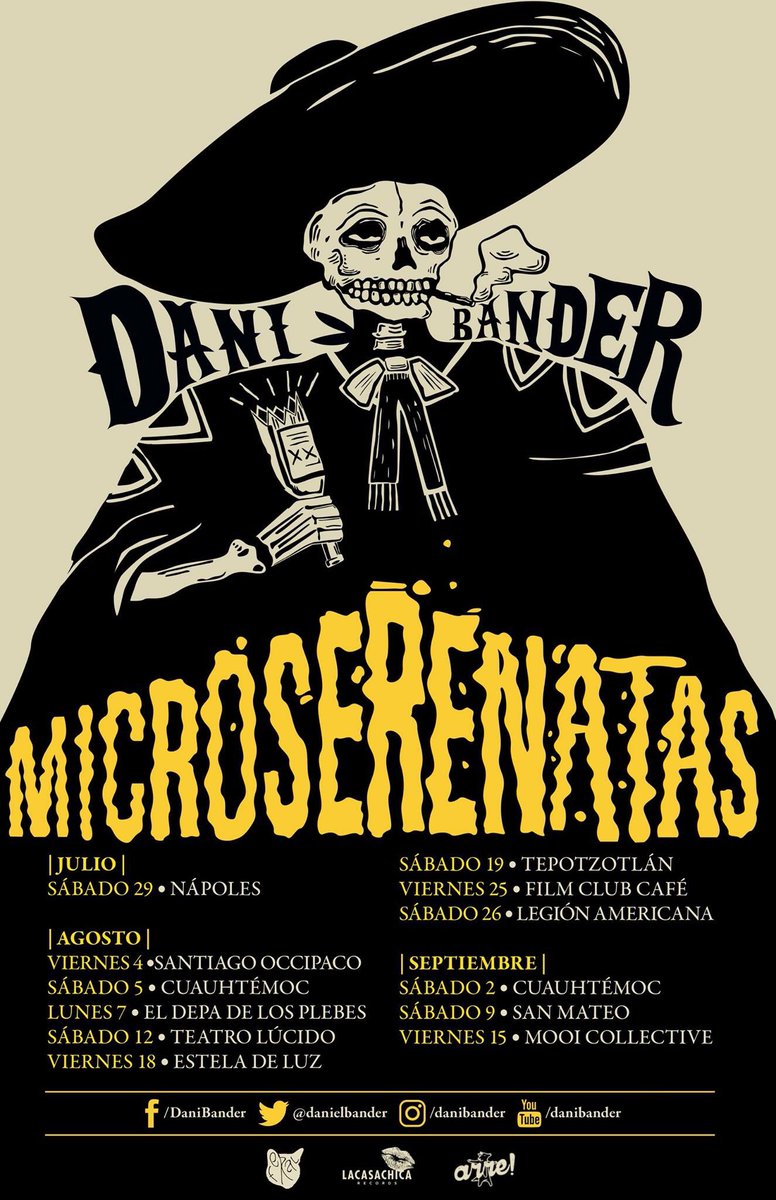 mx_feral's tweet photo. Este sábado arrancamos #microserenatas con @danibander ¡no se pierdan la divertida escalera a la #malacopa del 15/09 en @collectivemooi! https://t.co/Y5YzBVCFKg