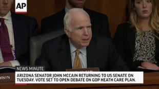 SentinelGlobe's tweet photo. TUESDAY NEWS IN A RUSH: 10 things in 60 seconds and A-TownTV NewsMinute https://t.co/NsuVFFq0p9  #McCain #Obamacare #Trumpcare #Kushner #ACA https://t.co/B5VXIOxe2K