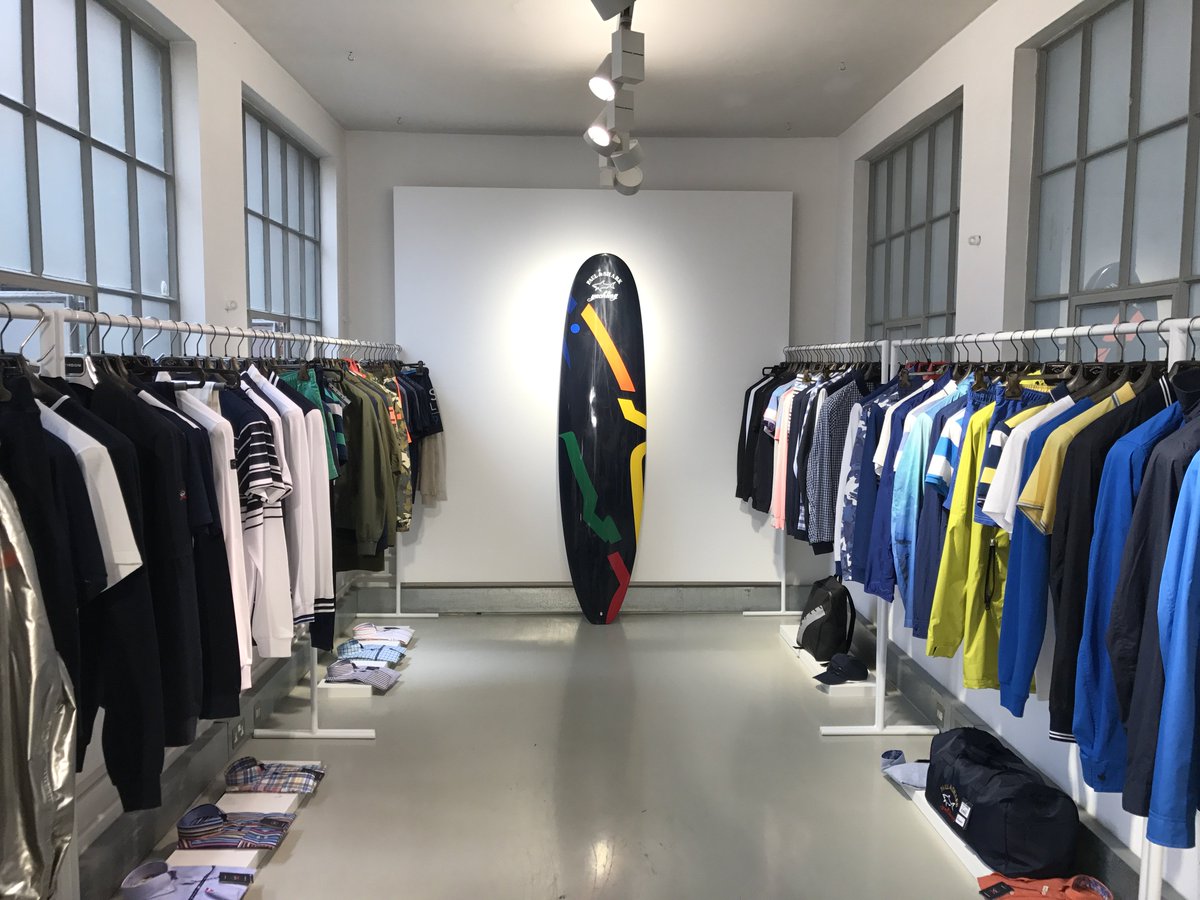 FourMarketing_'s tweet photo. Heres a teaser of whats to come for the @paulandshark_uk  SS18 Collection. Keep an eye out for the new #shark777 capsule... https://t.co/b2E0hgAqH6
