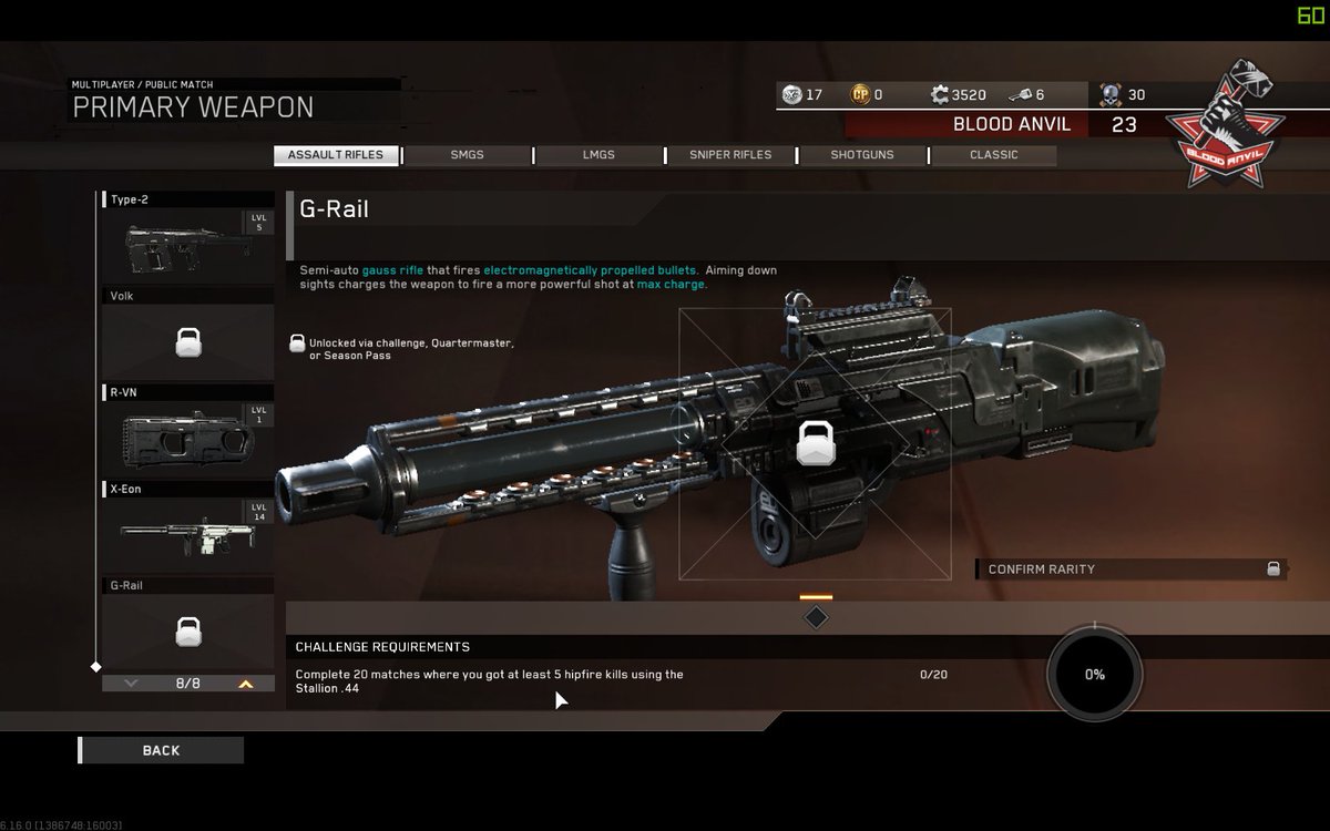 charlieINTEL's tweet photo. A new AR and pistol were added to Infinite Warfare in the newest update, which is live now on XB1 &amp; PC. (Image via Reddit) https://t.co/RjhOlWmh7R