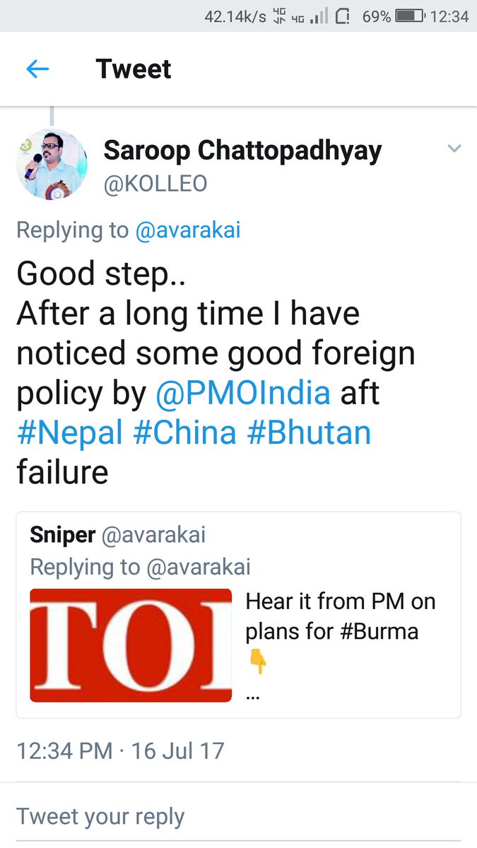 CriticalBengali's tweet photo. @shivensingh8 @SAMRATCA @Souravert @Hemendra1110 @tmcforindia @cpimspeak @BJP4Bengal @INCWestBengal @KKRiders @atletidekolkata @quizderek @Jayantasengoptu @rudranilblue @PKSingha @purbachatterje3 @GargaC @abarTMC @ArcDec @ManojGoswami198 @m_papiya 1000 times
U c my blog & my tweets
For me #IndiaFirst but for u #BJPFirst
That's the difference. https://t.co/4uckeuCPaS