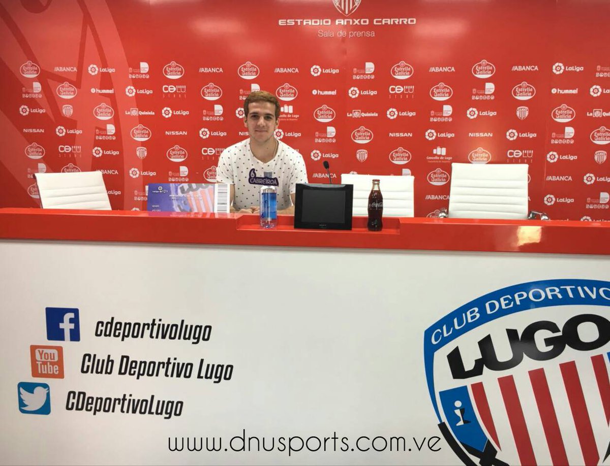 DNUSports's tweet photo. #TalentoDNU | Declaraciones de @Dinarte_21 tras firmar con su nuevo club, el @CDeportivoLugo de 🇪🇸 https://t.co/DjE4NmMxtf

🇸 https://t.co/nENo2phdVc