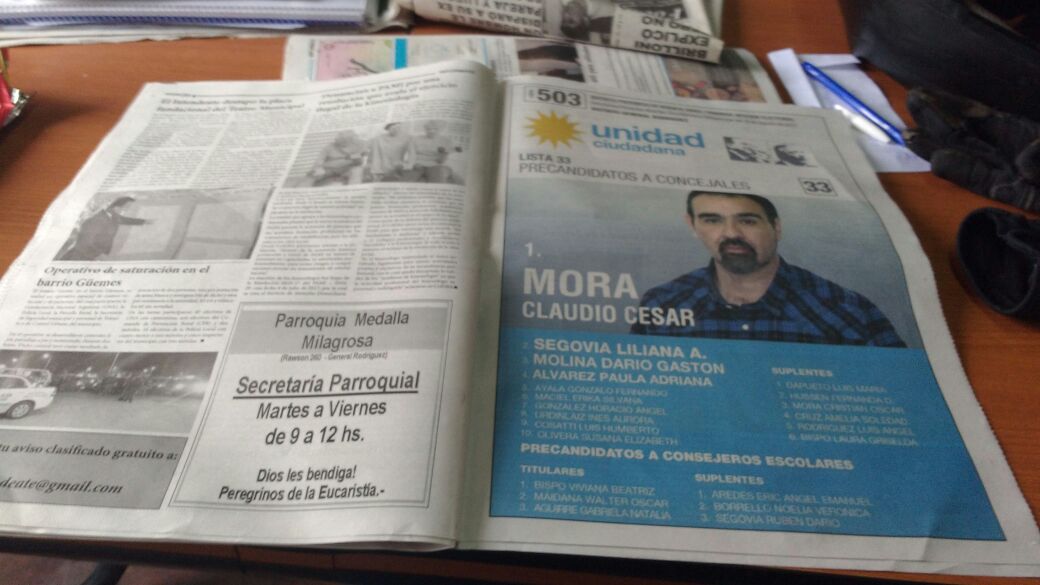 gastonharispe's tweet photo. @morac67 Claudio Mora siempre al lado de los problemas de los vecinos de General Rodriguez @PrensaOctubres @CFKArgentina @magariovero https://t.co/08PZnDEKIh