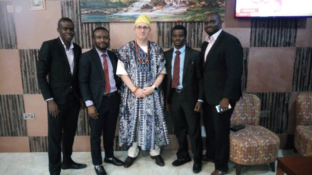 STA_DPIR's tweet photo. H.E. Paul Lehmann (@AusHCAbuja), the Agbasaga of Ila. We are excited to have you in great state Osun.
@MOlugbile
#DPIR
#Osun https://t.co/hqL6eHWURh
