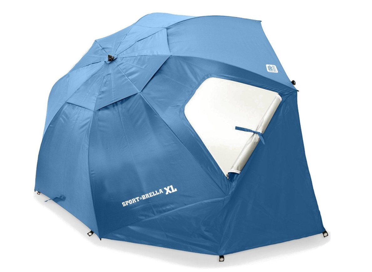 Extra large Sport-Brella on sale for just $39.99. Great for beach/sideline: amzn.to/2eLm9Db