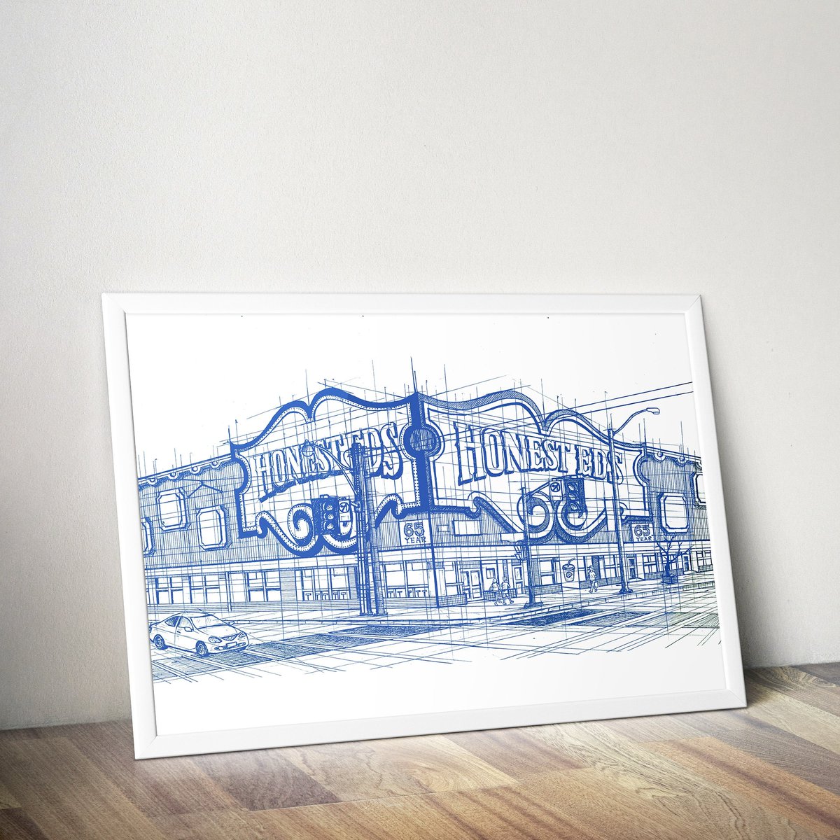 Studio324's tweet photo. Don't forget to grab a #print of our # HonestEds #illustration from @ArtsMarket at 846 College Street,Toronto #supportlocalartists #sketch https://t.co/o5MTkCaDlj