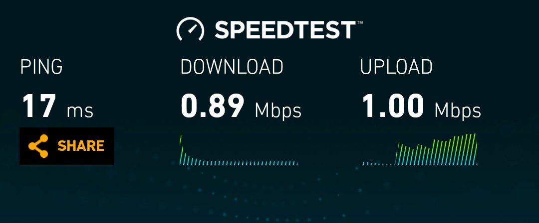 GauravSaha's tweet photo. The trustworthy FireTV Stick streams seamlessly even with these speeds. #StreamingHero https://t.co/mYR8ylfsWl