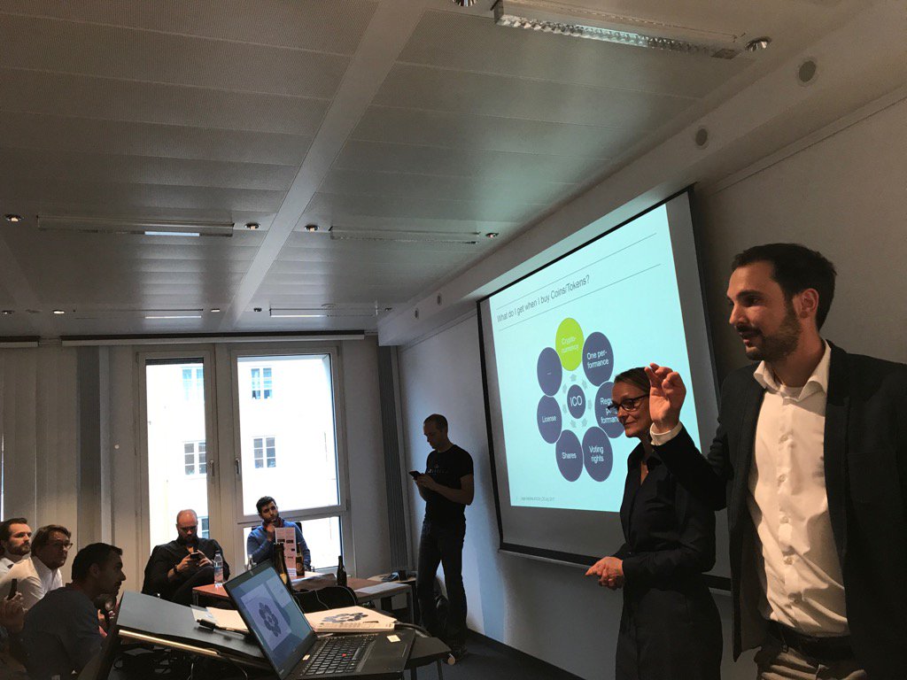 @LegalTechLawyer kicking off The State if the #ICO meetup #ethmuc