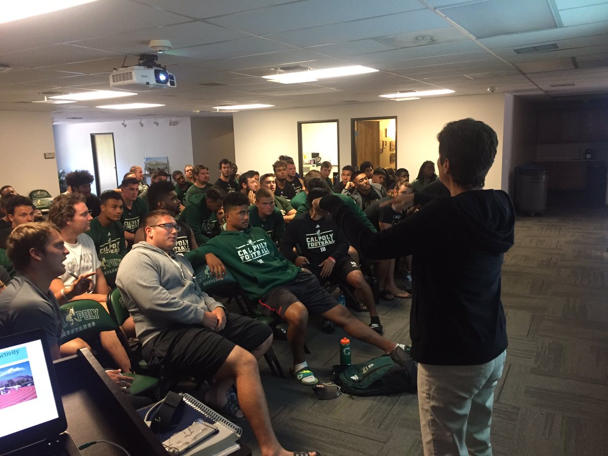First compliance meeting of the year! <a href="/CPMustangs/">Cal Poly Mustangs</a>