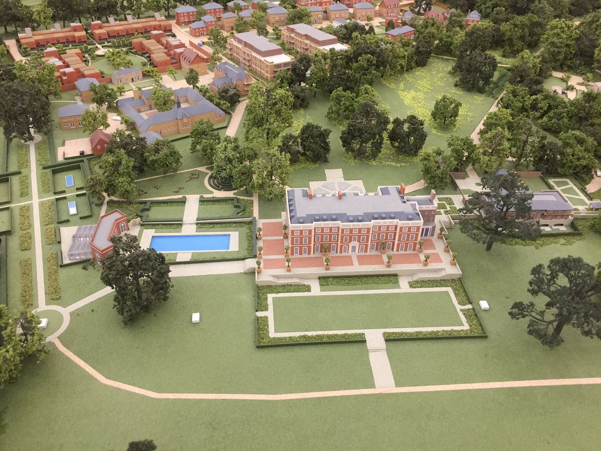 Berkeley Homes reveals miniature model of Trent Park #trentparkmuseum #secretlisteners #SASSOON