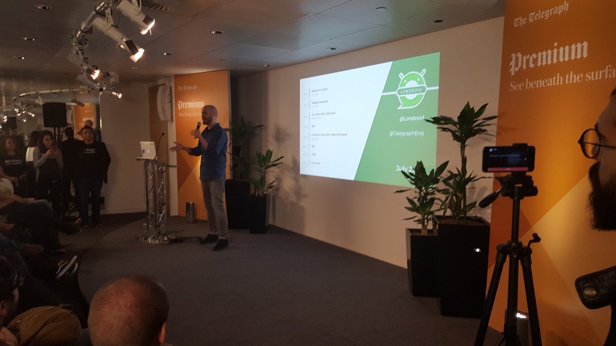 TelegraphEng's tweet photo. Londroid July event @londroid @AndroidDev @JakeWharton @yigitboyar #TelegraphEngineering #Google #Android it has begun!! https://t.co/R3Otw4Bxdh