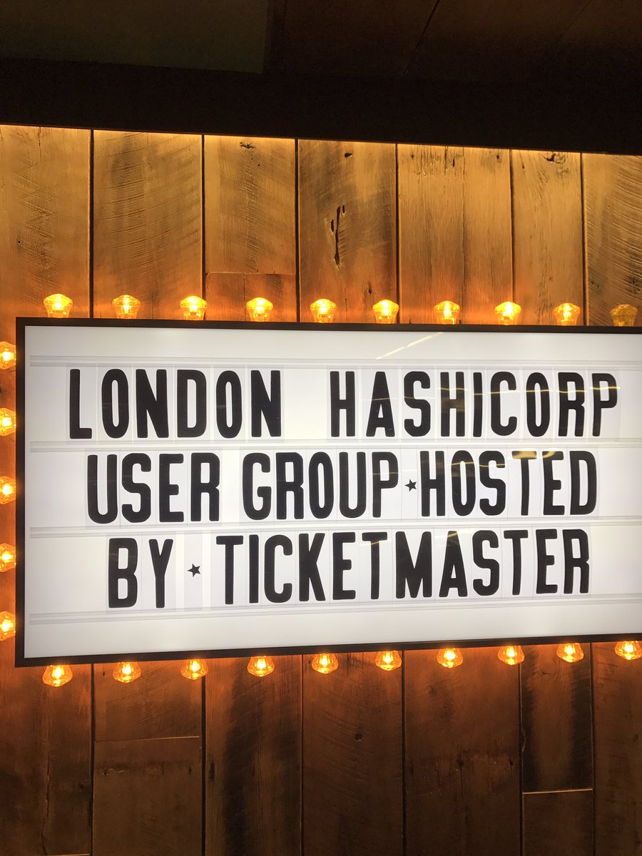 SamInfra1's tweet photo. Enjoying the #hashicorp meetup. https://t.co/tx35MJUxdu