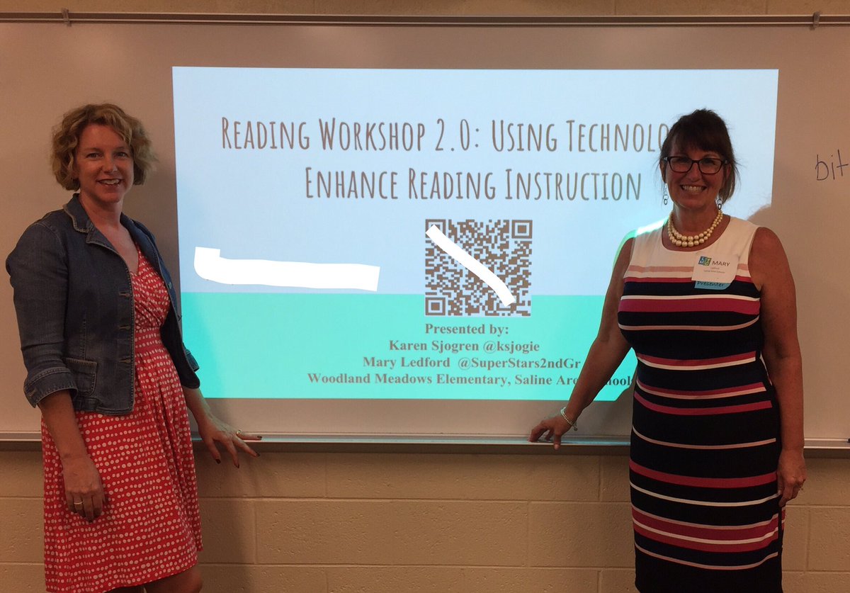 mledford918's tweet photo. Another successful packed sesssion! Thanks #LMTC17 for allowing us to share our love of tech integration! @ksjogie #dynamicduo https://t.co/qq13fClGQC