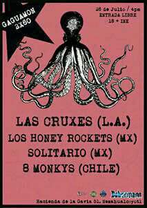 8MONKYS_BAND's tweet photo. Amigos de #Ecatepec y alrededores nos vemos mañana en #DobermanAragon #8monkysEnTuArea #TourLaIraMexico2017 https://t.co/i06xjfS3PQ