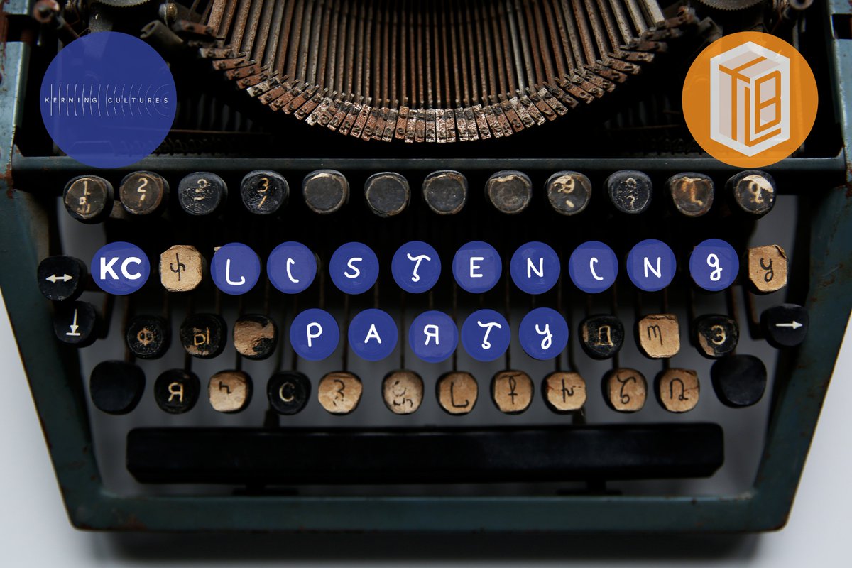 listening_booth's tweet photo. #KCxLB #ListeningParty only 2 days away in #BK!!! Premiering the newest @kerningcultures #podcast ep. Get tix 2day! https://t.co/jMXLClqTLY https://t.co/WaNTq6nots