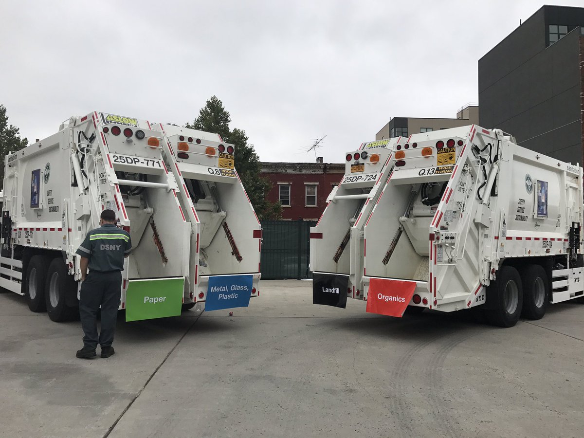 Check out those trucks! #nycfoodwastefair <a href="/NYCSanitation/">NYC Sanitation</a> <a href="/StrongestNYC/">Foundation for New York's Strongest</a>