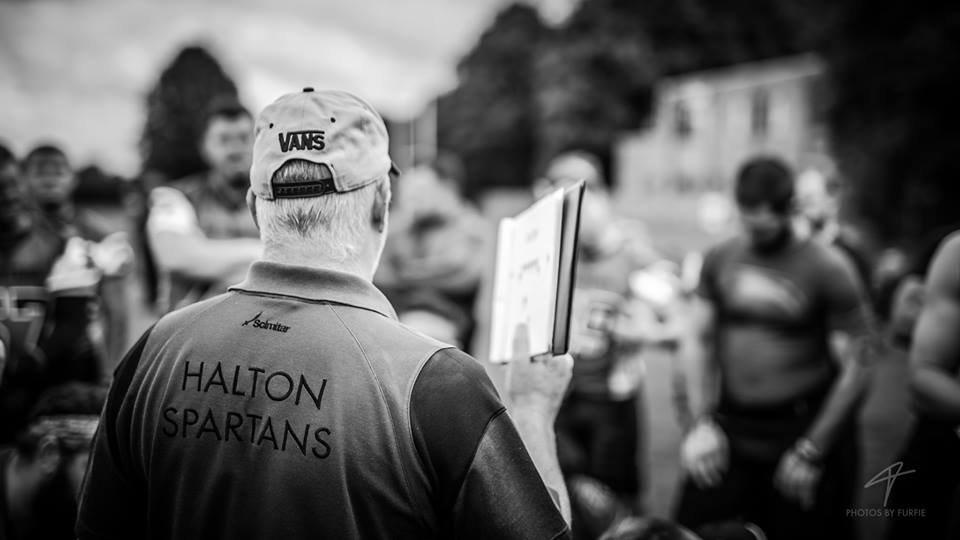 HaltonSpartans's tweet photo. After a huge victory on Sunday the Spartans look ahead to local rivals @RomansFootball this Sunday at 2pm @HaltonStadium #nfluk https://t.co/AejDk0wZzx