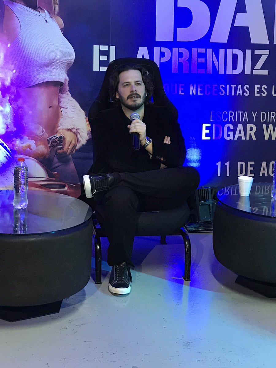 Cineinformacion's tweet photo. @AnselElgort @edgarwright y #JeremyFry ya en México compartiendo sus experiencias de realizar @BabyDriverMovie #ElAprendizDelCrimen @lizgil https://t.co/R0iQGVmGuq