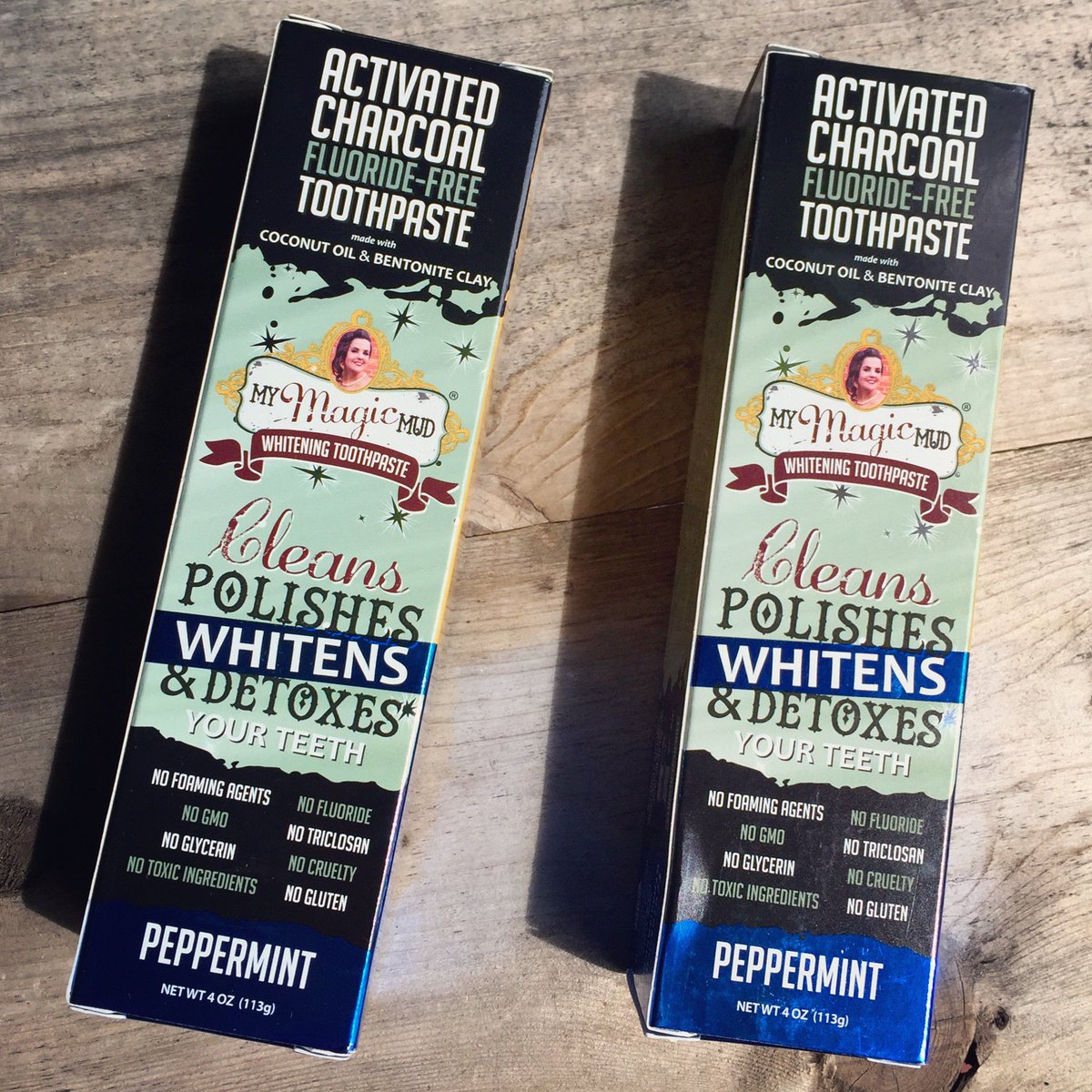 PotsdamCoop's tweet photo. NEW: #MyMagicMud Toothpaste. A black #toothpaste that whitens? We know, it sounds weird, but give it a try and you might be surprised! https://t.co/j7PWsiyd7D
