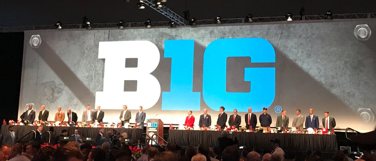 IndSportsCorp's tweet photo. Thanks to the @bigten for hosting a fantastic Kickoff Luncheon! See everyone in Indy Dec. 2 for the #B1GFCG https://t.co/QVtKSbh1b7
