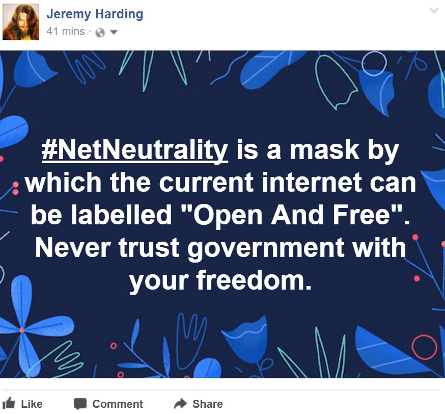 InsanityIsFree's tweet photo. Think #NetNeutrality creates a "Free And Open Internet™"?

#NetAintFree.

Tag a neutralist you know in replies.

https://t.co/PzRXw4TtJ4 https://t.co/Q2Wrr4GOuB