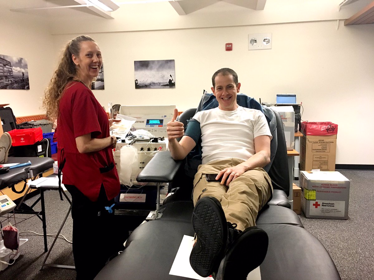 DealerDotCom's tweet photo. #DealerDotCom heroes donated blood with the @RedCross, successfully collecting 60 pints totaling 180 potential lives saved! #LifeAtDealer https://t.co/WFyQGlyIA1
