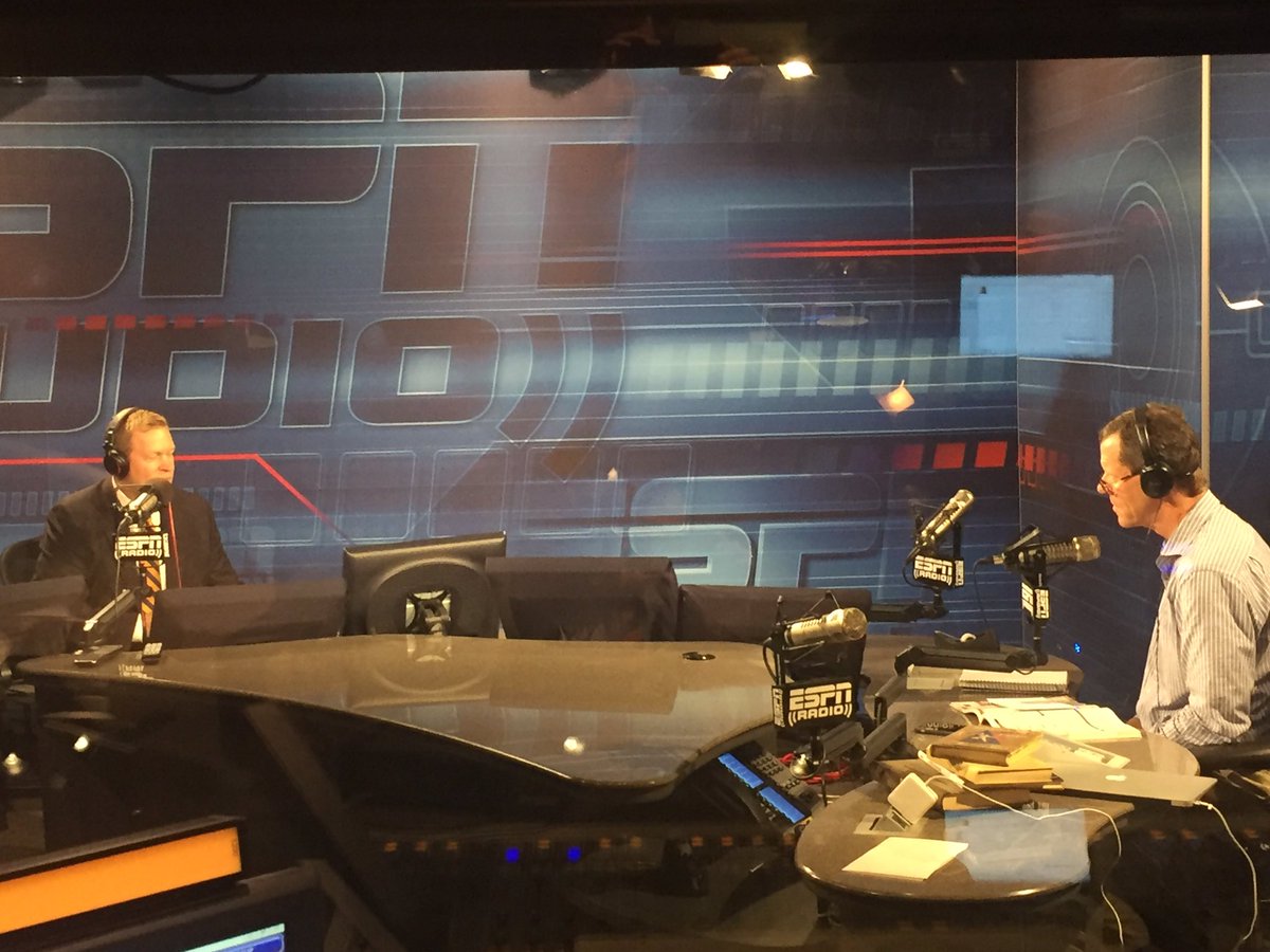 UVAFootball's tweet photo. ICYMI - @UVACoachBronco joined @Ivan_Maisel on his podcast this morning as part of #ESPNACC Car Wash. #HoosRising ⚔️🔷🔶⚔️ https://t.co/zSTGJMq1IX