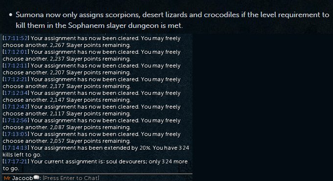 Jacoob_rs's tweet photo. 240 points later at Sumona and I finally get a task worth doing :) Thanks jagex! https://t.co/U29CpBZJ6g