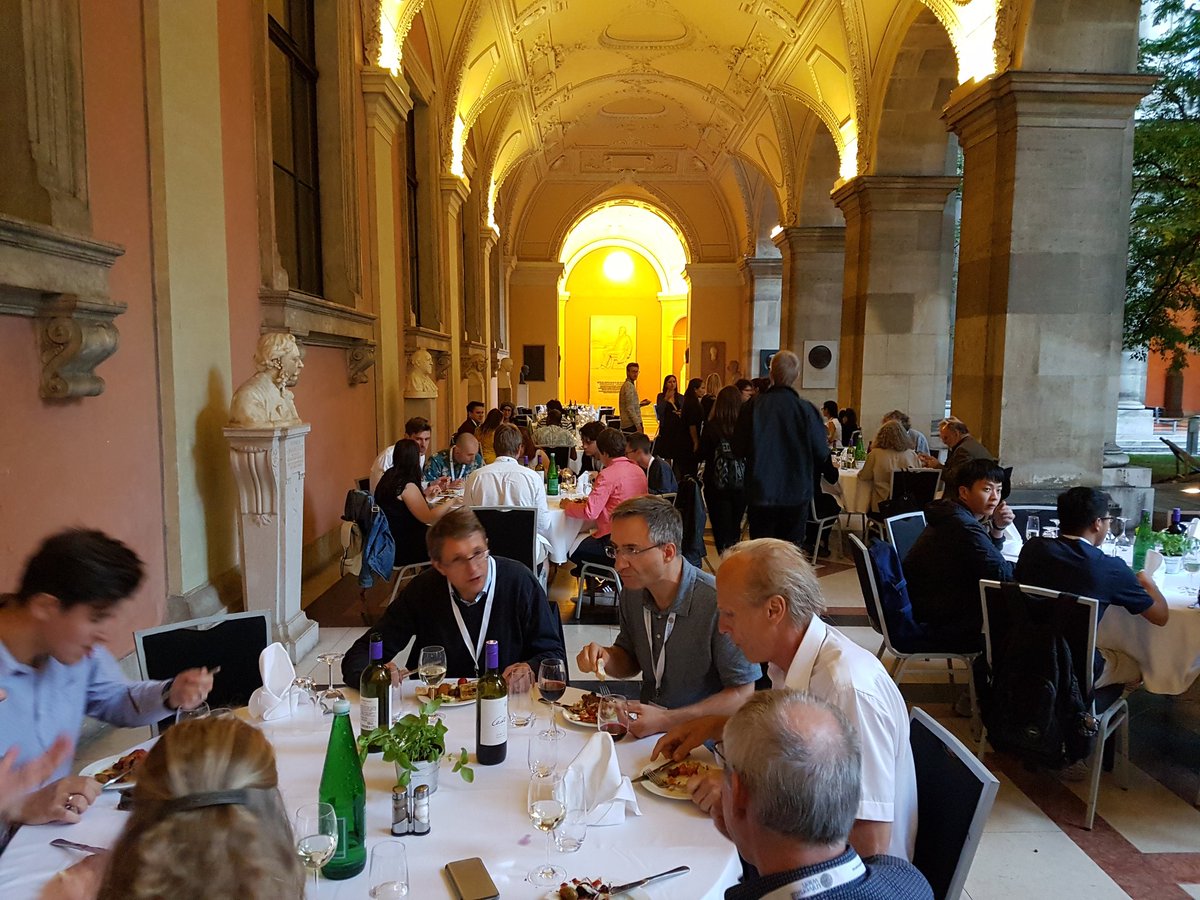 msmjetten's tweet photo. @ICON5V #icon5 delicious vegatarian conference diner at the main university of vienna building https://t.co/wdb5YqTEod