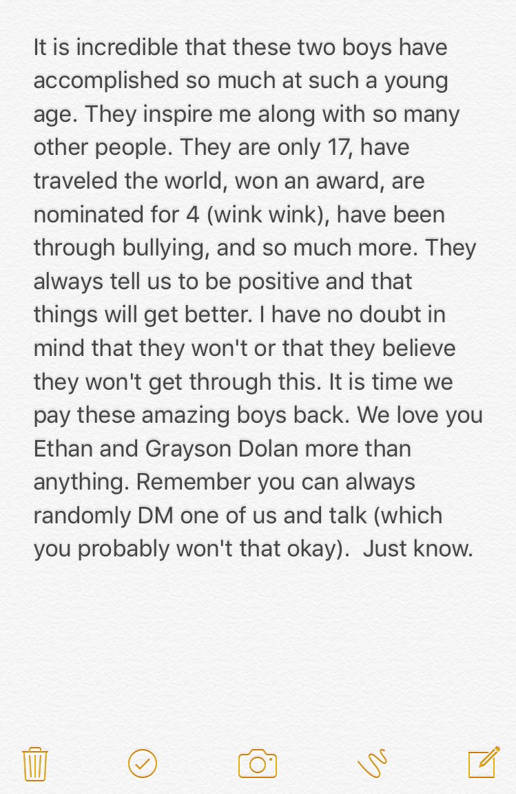 perfectlylukey's tweet photo. #ThankfulForEAndG I know I am late but I just thought I'd say a little something haha thank you @EthanDolan and @GraysonDolan for everything https://t.co/qCcyUtdaHw