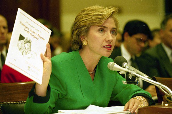 _ksl's tweet photo. Not to, you know, whatever, but here's Hillary Rodham Clinton passionately arguing for universal health care in 1993. https://t.co/Kw9PrYLn3c