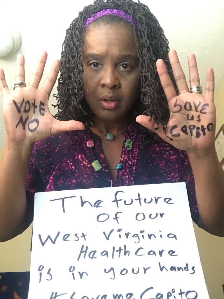 DoraTurtle2's tweet photo. @SenCapito @BetsyDeVosED My Friend Tina speaks for me today :_( 
SaveMeCapito. Save my son. Save Mercer County and our Healthcare . https://t.co/LNn8e15Qdt