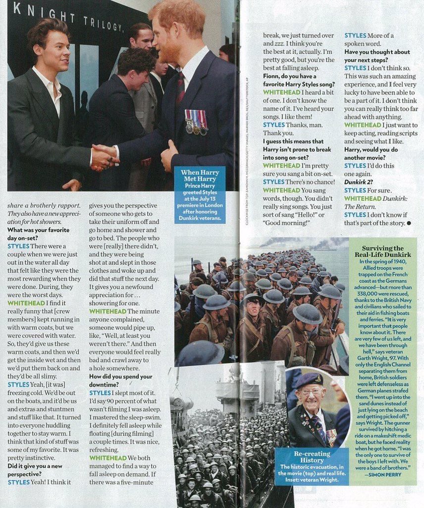 1D_24hNews's tweet photo. Scans of People Magazine!!!

#HarryStyles #Harry #Styles #HarryInDunkirk #Dunkirk #DunkirkMovie https://t.co/WKG7z1qGSB