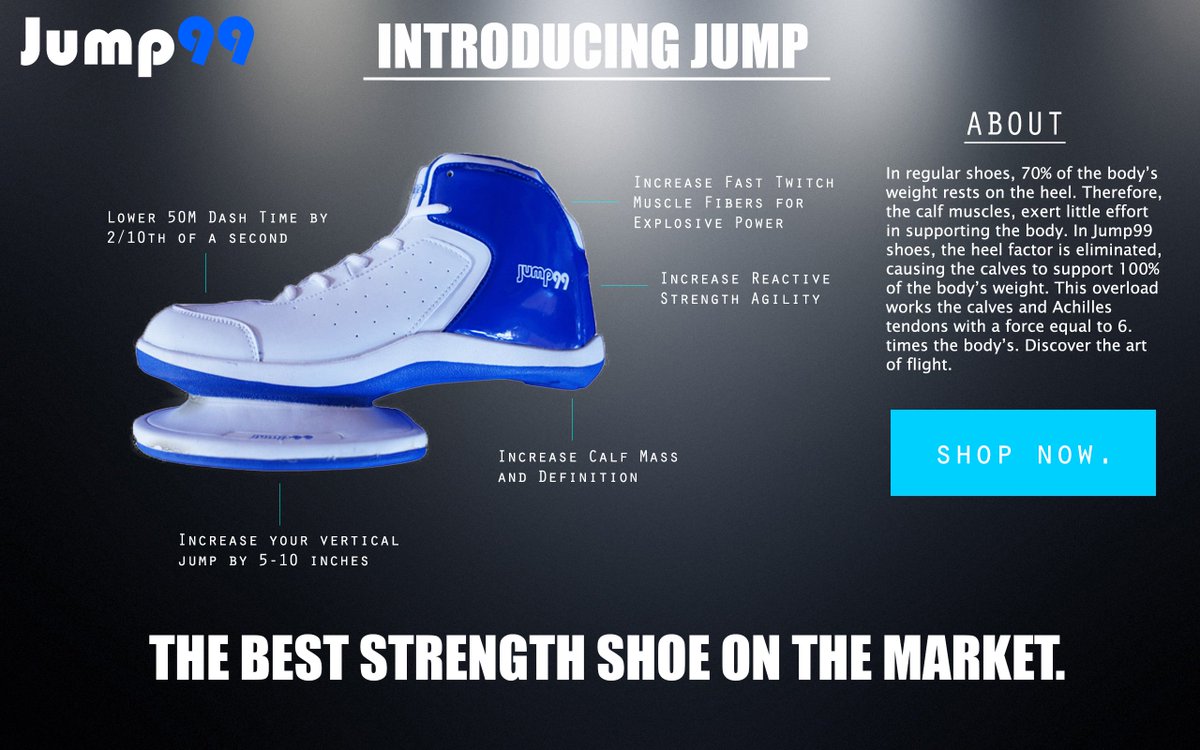 _jump99's tweet image. #Jump99 can help you preform at your peak all the time!

amazon.com/Jump-Strength-… … … …

#nba #Basketball #LeBron #strengthshoes #ballislife