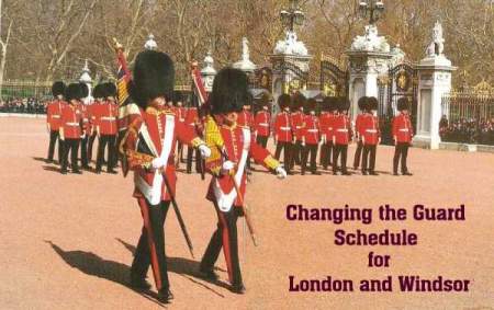 Trooping's tweet image. August 2017 schedule for Changing the Guard in London and Windsor is now online: trooping-the-colour.co.uk/mounting/aug20… #guardduties #guardingthequeen