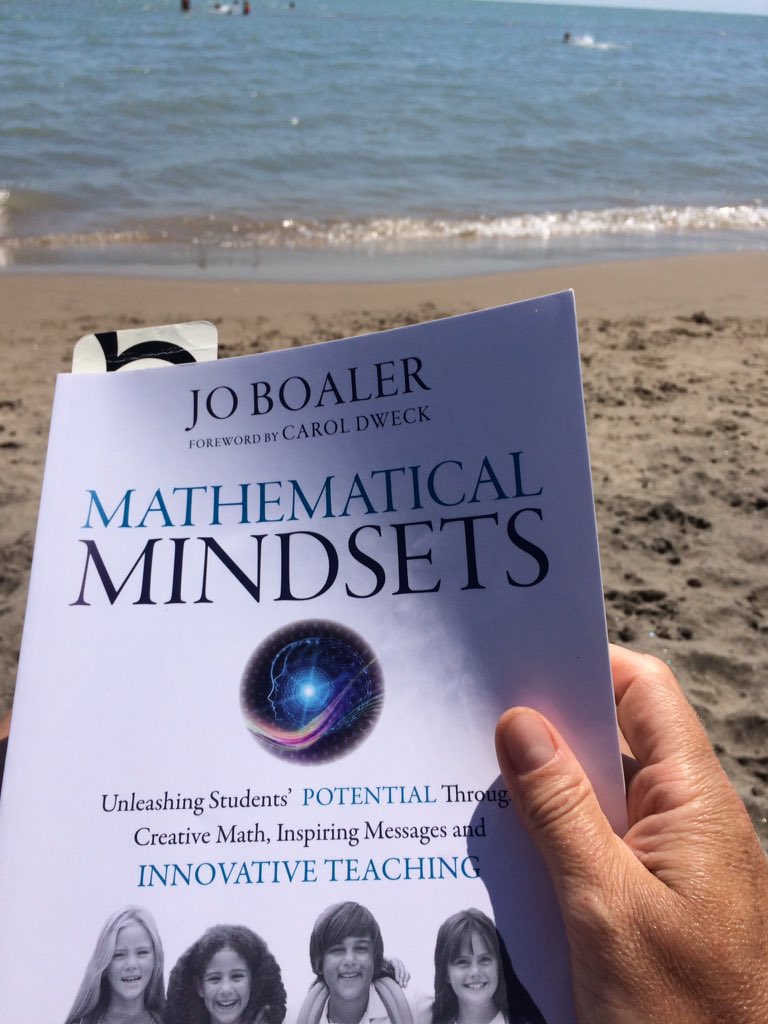 CGilvesy's tweet photo. Summer reading #beachmath #inspiringreading #makechanges https://t.co/2yRR4yYNbb