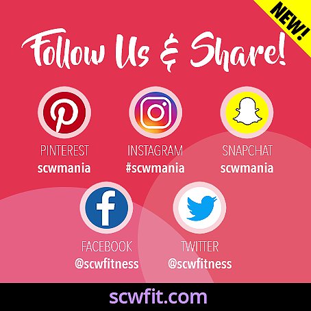 🍑😅 Going to MANIA? Make sure to share your photos and videos, with tags #scwmania @scwfitness