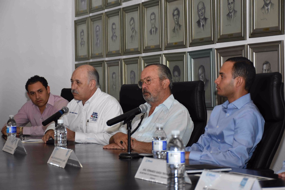 SanPedroNL's tweet photo. Esta tarde anunciamos el Plan de Movilidad para empleados municipales en conjunto con la plataforma Wheels #SPGG https://t.co/g2lNH2MVlj