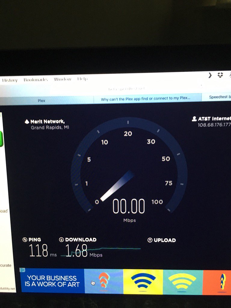 MasonDuling's tweet photo. When you have to use @Uverse this is what you get!!! #badwifi #xfinity #uversesucks #steptotheplate https://t.co/EoeZYWQwV7
