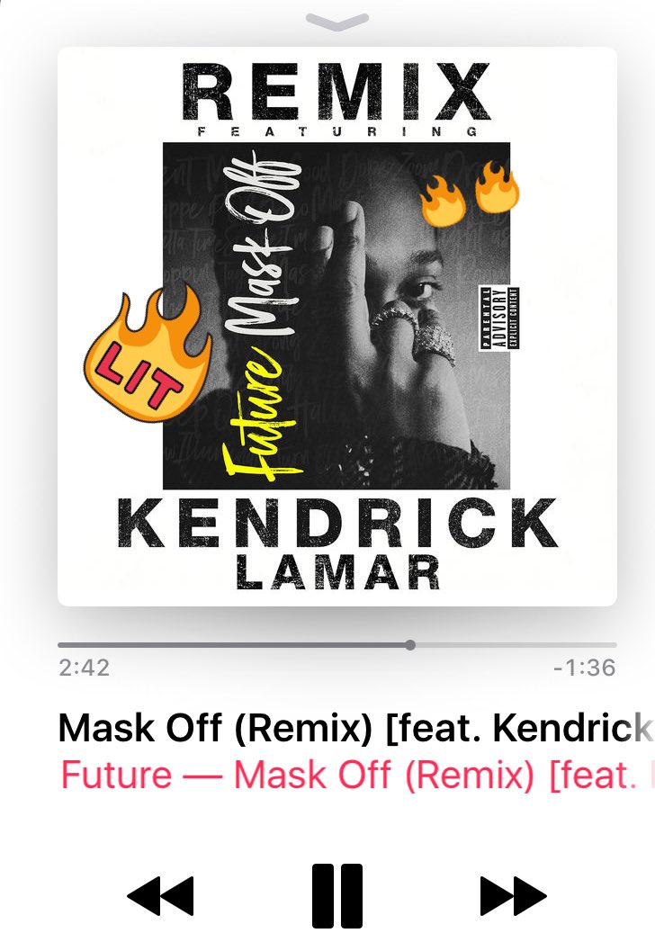 FjPhipps's tweet photo. Think Mask Off has gotten better with time #blessup #purpleset #molly https://t.co/IDWpX8A7ih