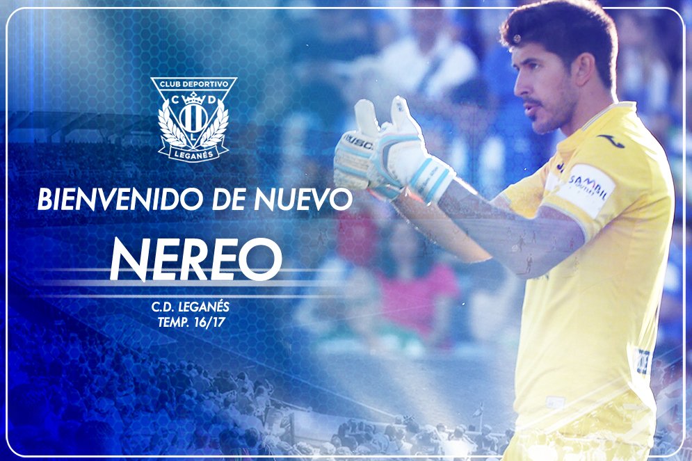 CDLeganes's tweet photo. CESIÓN I Nereo Champagne seguirá siendo pepinero #BienvenidoNereo ➡️https://t.co/0j2DqO38z1 https://t.co/ZdHMlNFWYw