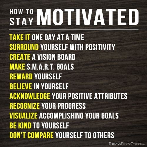 FitnInspiration's tweet photo. How to stay motivated https://t.co/dtTNxMiTWG