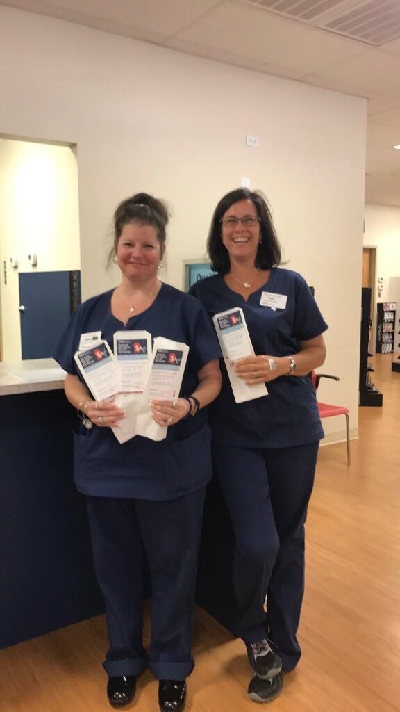 joacampbell's tweet photo. Way to go Team 11103!!  Michelle saved patients $407 &amp; Robin saved a patient $252!!  #genuinecare 💵💰💵 #A3BrandHealthy https://t.co/9ROB5cSAKf