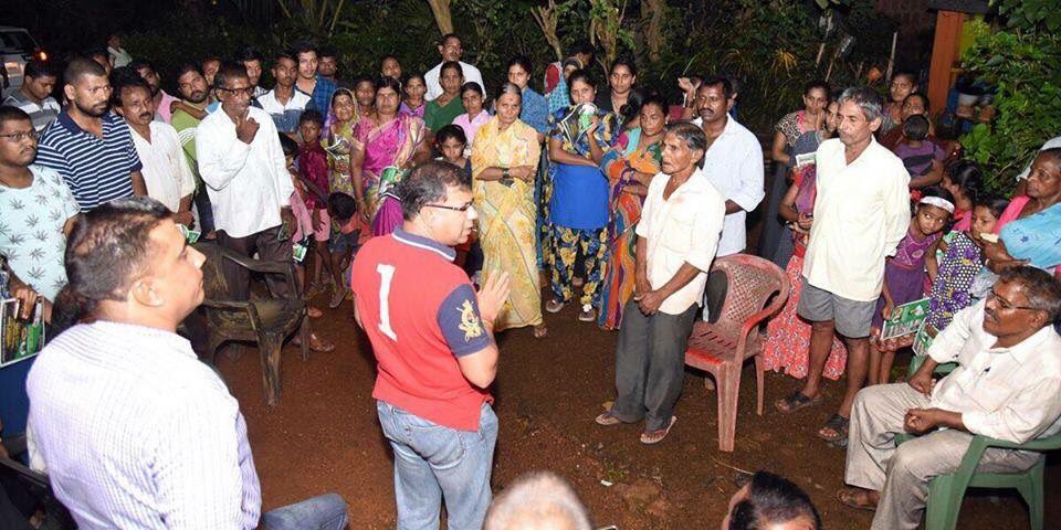 visrane's tweet photo. Excellent response in #Usgaon yesterday. https://t.co/ojydQvXwSu