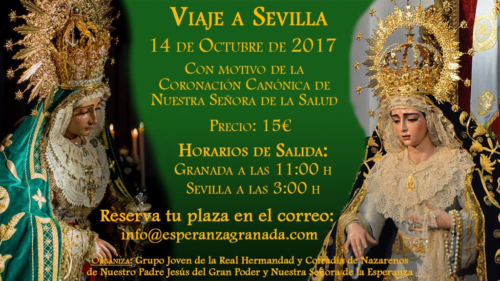 Sábado 14 de octubre. Viaje a Sevilla diariodecofradias.wordpress.com/2017/07/25/sab…