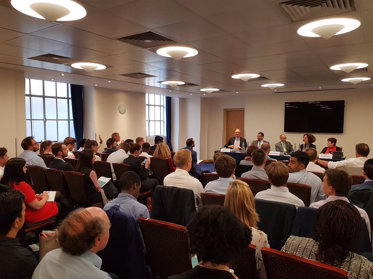 ICE_London's tweet photo. Packed and lively debate on infrastructure with @kpmguk #commit2infra https://t.co/GehJ0eFNTE