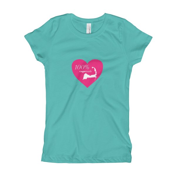 Cape_Made's tweet photo. A cloudy #CapeCod day is a great excuse to #shoplocal Check out this adorable and colorful girl's tee that shows she's proud to be local! https://t.co/QxnlPCxn0s