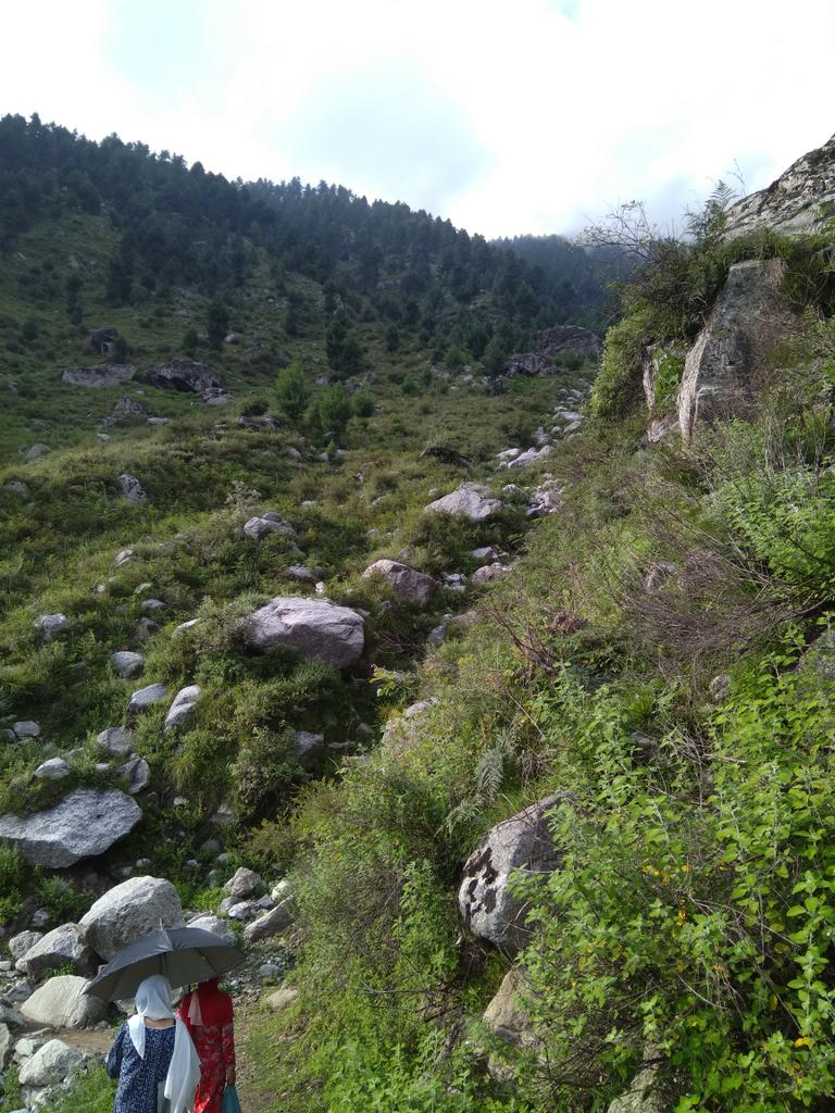 imsabbah's tweet photo. Walking to the next village with @saf_p @NabilaBana and @ShubnumKhan. #doda #himalayas #jammu #kashmir https://t.co/eD7FoXKZvX