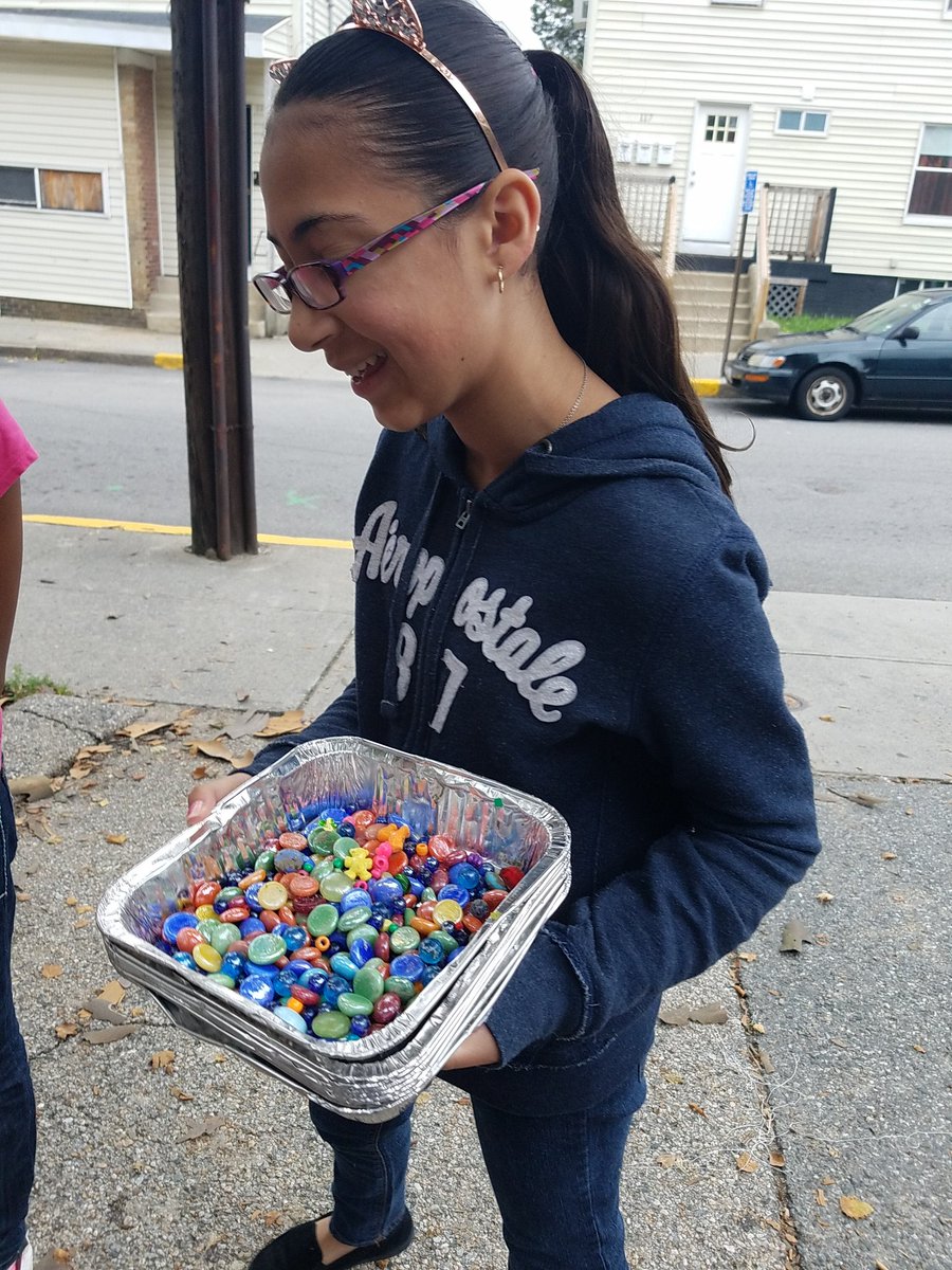 CDL_RI's tweet photo. More stepping it up in style. Plus we learned about cement! #CDLRI #steammpowered #showyourstuff #summerlearning https://t.co/3lJ2pwtEaw