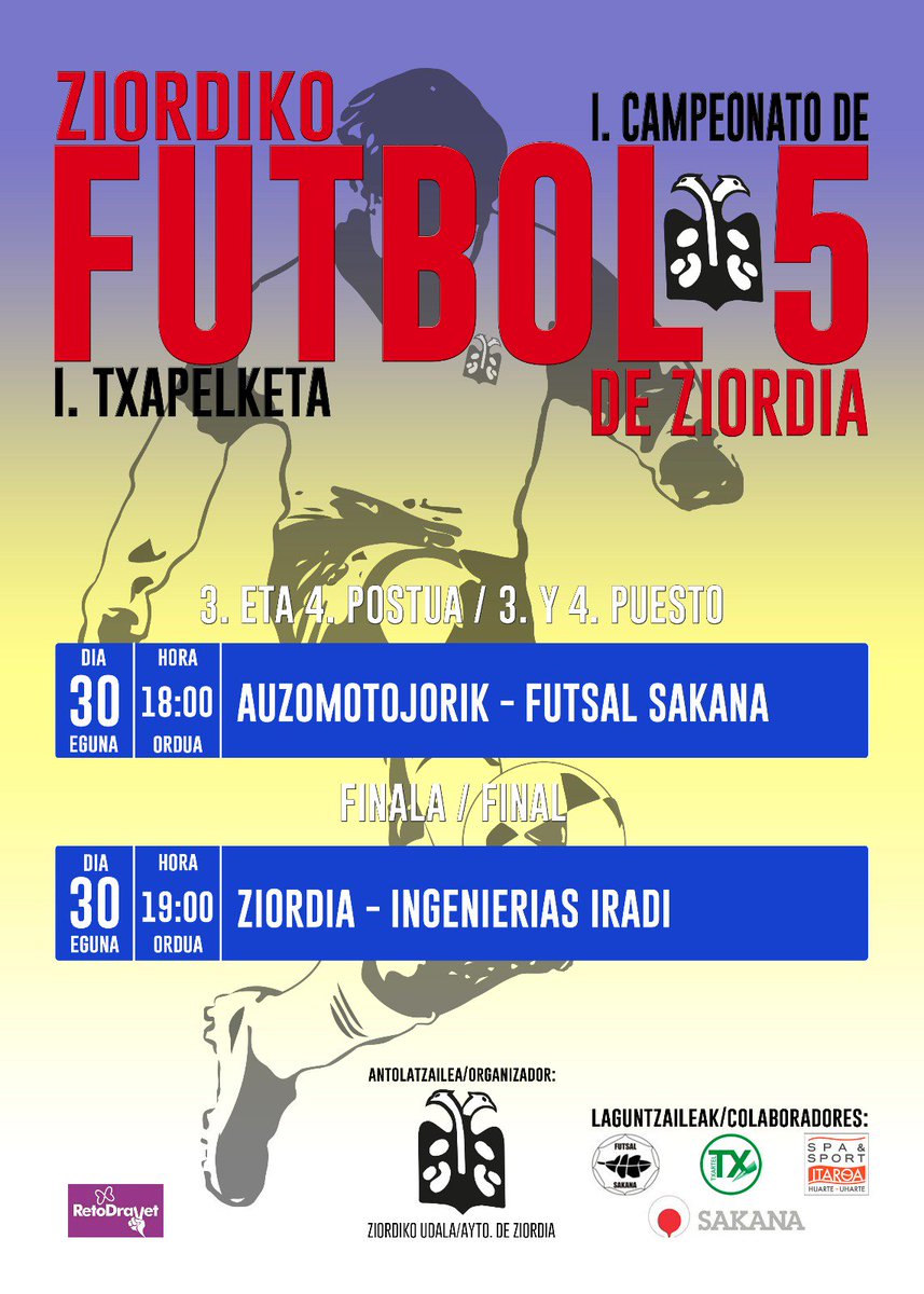 Ziordiko Futbol 5 tweet media